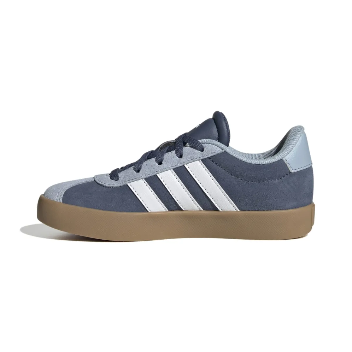 Outlet Sneakers blu e azzurre da ragazzo con strisce bianche VL Court 3.0 K Donna/Bambino Sneakers|Scarpe Sportive Da Bambino