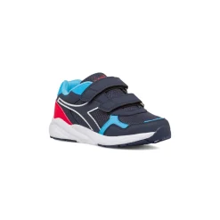 Online Sneakers blu e azzurre da Bambino con logo e chiusura a strappo Bambino Scarpe Con Strappo Bambino|Scarpe Sportive