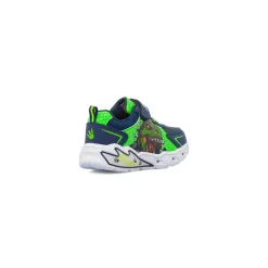 Sneakers blu e versi con Luci da Bambino Bambino Sneakers Bambino|Scarpe Con Strappo Bambino