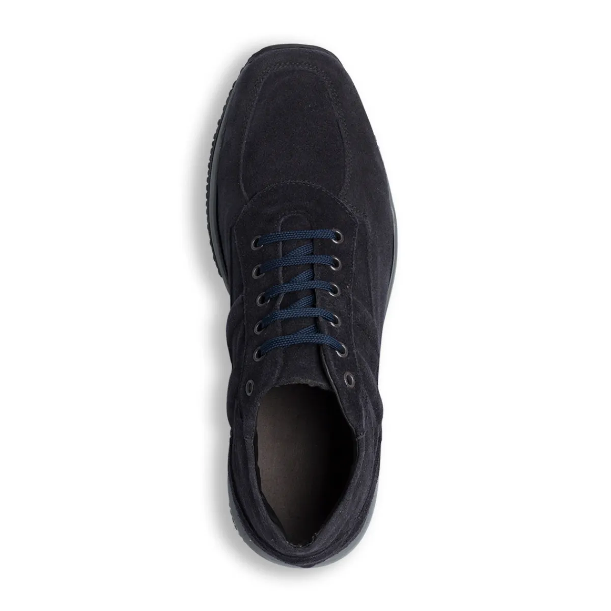 Sale Sneakers blu in pelle scamosciata da uomo Uomo Sneakers Uomo