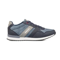 Discount Sneakers blu jeans da uomo con logo laterale Uomo Sneakers Uomo