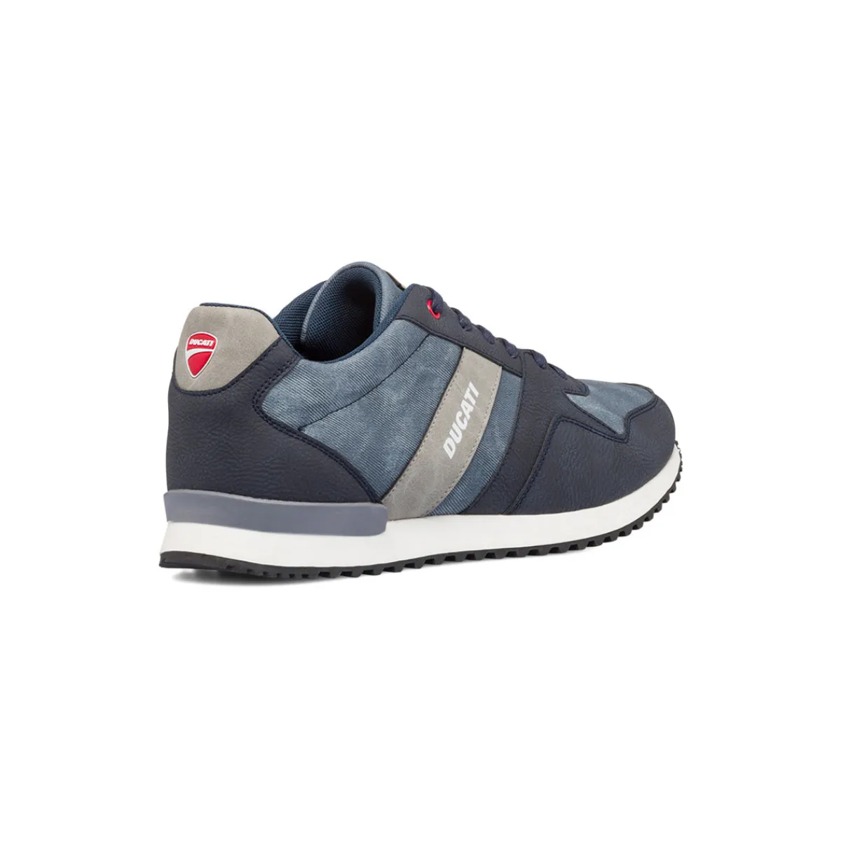 Discount Sneakers blu jeans da uomo con logo laterale Uomo Sneakers Uomo