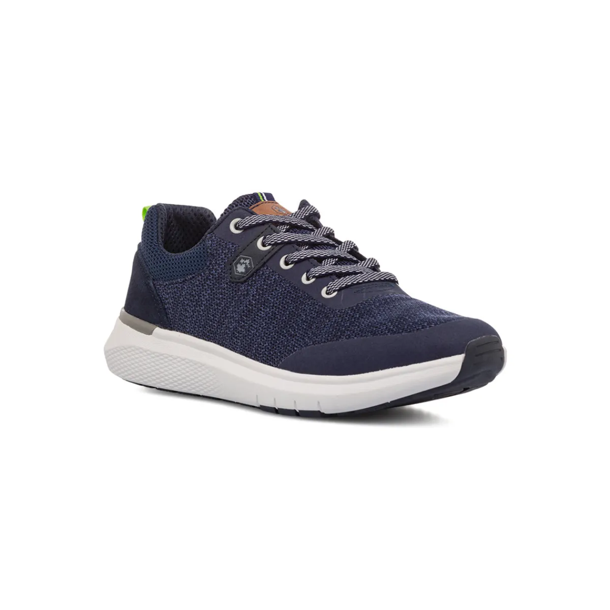 Discount Sneakers blu navy da uomo in pelle Neil Uomo Sneakers Uomo