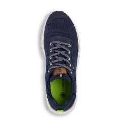 Discount Sneakers blu navy da uomo in pelle Neil Uomo Sneakers Uomo