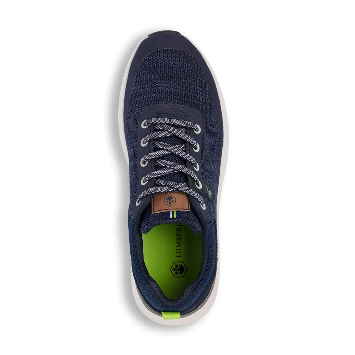 Discount Sneakers blu navy da uomo in pelle Neil Uomo Sneakers Uomo