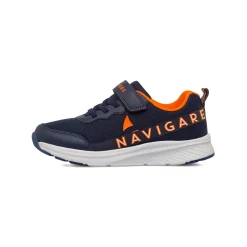 New Sneakers blu navy e arancioni da Ragazzo Bambino Sneakers Bambino