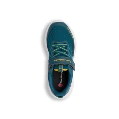 Sale Sneakers blu ottanio con dettagli gialli da bambino Bambino Scarpe Sportive|Sneakers Sportive Bambino