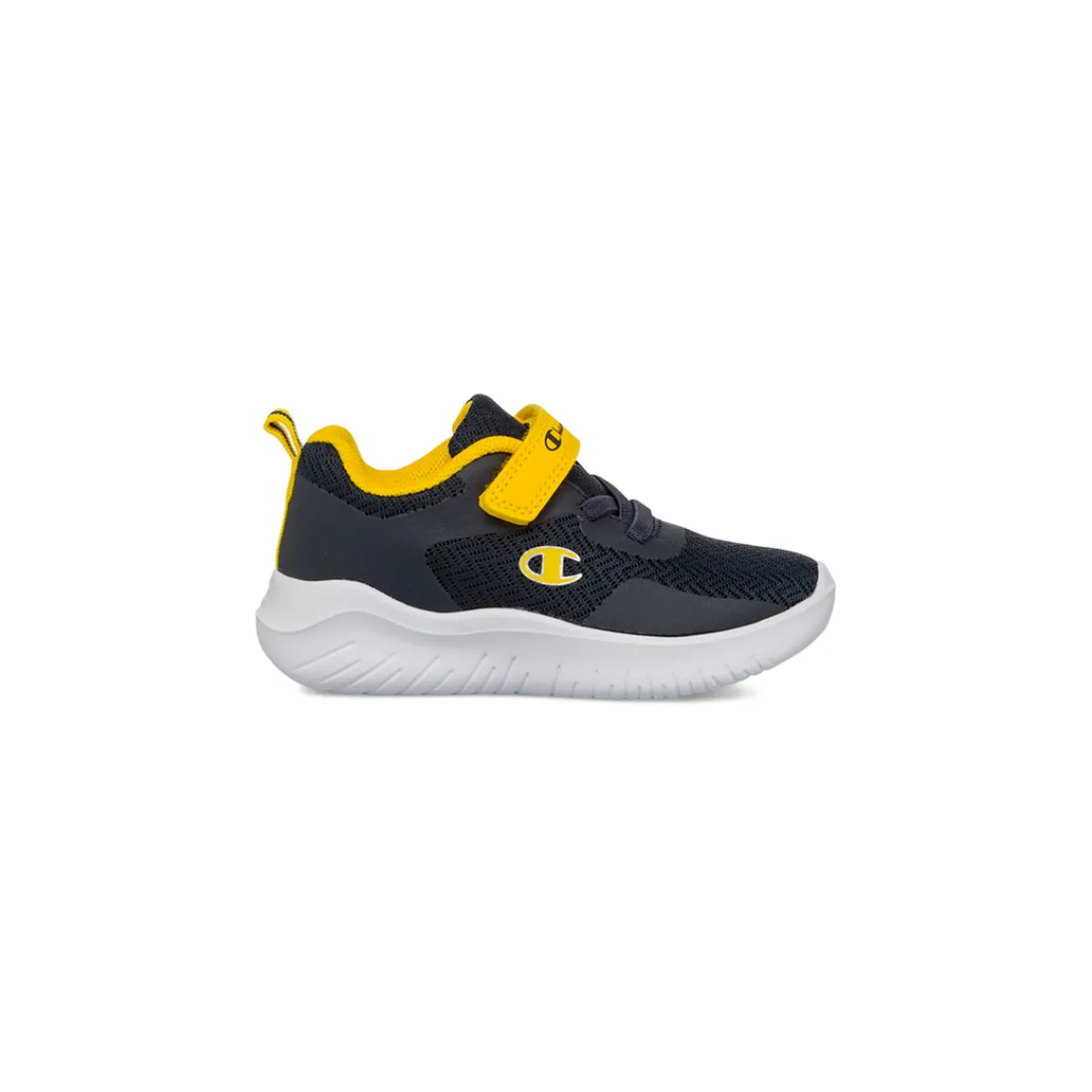 Outlet Sneakers blu primi passi bambino con dettagli gialli Softy Evolve Bambino Scarpe Con Strappo Bambino|Primi Passi Bambino