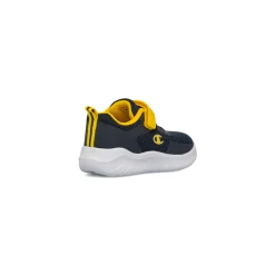 Outlet Sneakers blu primi passi bambino con dettagli gialli Softy Evolve Bambino Scarpe Con Strappo Bambino|Primi Passi Bambino