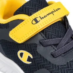 Outlet Sneakers blu primi passi bambino con dettagli gialli Softy Evolve Bambino Scarpe Con Strappo Bambino|Primi Passi Bambino