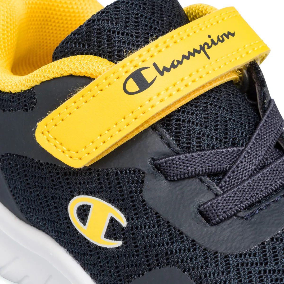 Outlet Sneakers blu primi passi bambino con dettagli gialli Softy Evolve Bambino Scarpe Con Strappo Bambino|Primi Passi Bambino