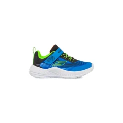 New Sneakers blu primi passi bambino con dettaglio verde e arancione fluo Microspec Advance Bambino Scarpe Sportive Da Bambino|Sneakers Sportive Bambino
