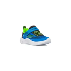 New Sneakers blu primi passi bambino con dettaglio verde e arancione fluo Microspec Advance Bambino Scarpe Sportive Da Bambino|Sneakers Sportive Bambino