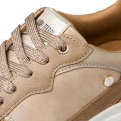 Hot Sneakers bronzo con dettagli marroni Donna Sneakers Donna