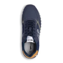 Best Sneakers casual blu da uomo con logo laterale Uomo Sneakers Uomo