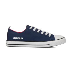 Discount Sneakers casual blu in tessuto da Uomo con logo laterale Uomo Sneakers Sport Uomo|Sneakers Uomo