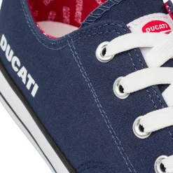 Discount Sneakers casual blu in tessuto da Uomo con logo laterale Uomo Sneakers Sport Uomo|Sneakers Uomo