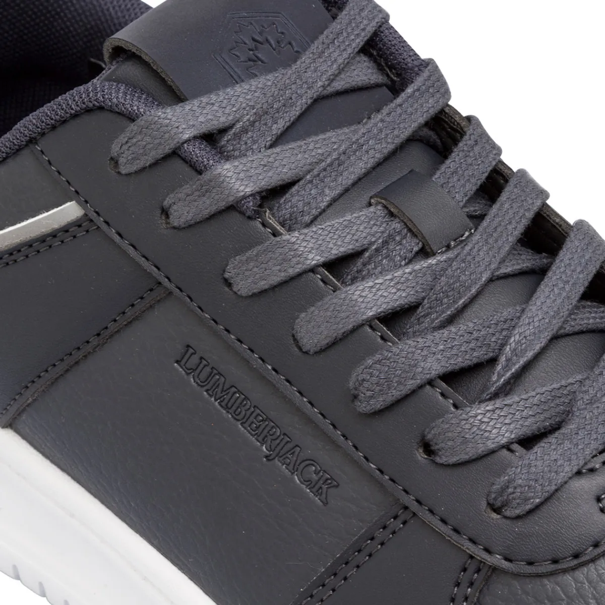 Discount Sneakers casual blu navy da Uomo con dettaglio grigio Uomo Sneakers Uomo