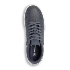 Discount Sneakers casual blu navy da Uomo con dettaglio grigio Uomo Sneakers Uomo