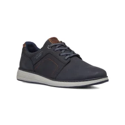 Sneakers casual da uomo blu con logo Uomo Sneakers Uomo