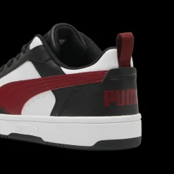 Discount Sneakers casual da uomo bianche con dettagli neri e rossi e logo Rebound V6 Uomo Scarpe Sportive|Sneakers Sport Uomo