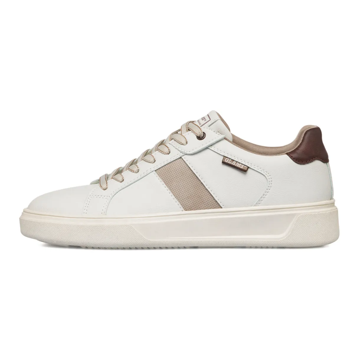 Sale Sneakers casual da uomo bianche off white con logo Uomo Sneakers Uomo