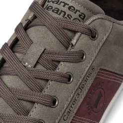 Discount Sneakers casual da uomo grigio con dettaglio logo Uomo Sneakers Uomo