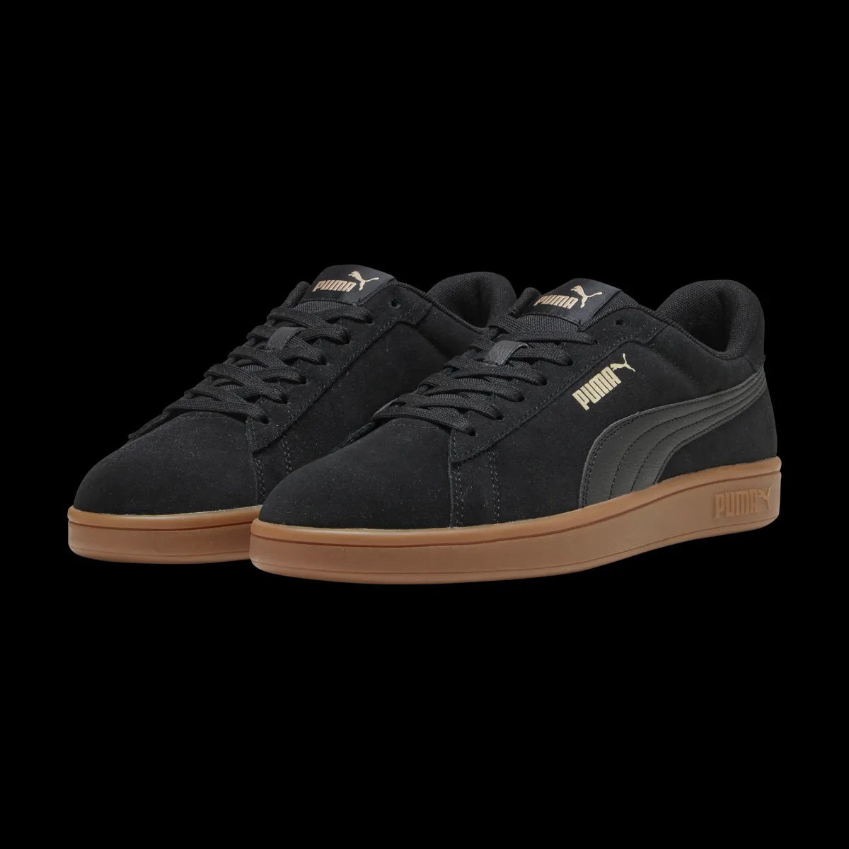 Sneakers casual da uomo in pelle scamosciata nere con logo Smash 3.0 Uomo Sneakers Sport Uomo|Scarpe Sportive