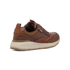 Clearance Sneakers casual da uomo marroni con zip Uomo Look Marrone Uomo 👞|Sneakers Uomo