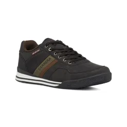 Sneakers casual da uomo nere con logo Uomo Sneakers Uomo