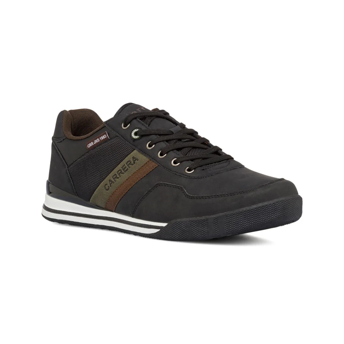 Sneakers casual da uomo nere con logo Uomo Sneakers Uomo