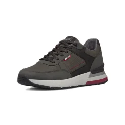 Online Sneakers casual grigie da uomo con logo Uomo Sneakers Uomo