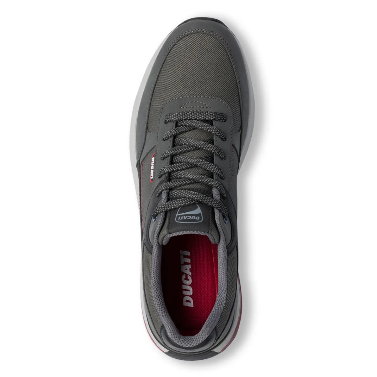 Online Sneakers casual grigie da uomo con logo Uomo Sneakers Uomo