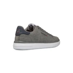 New Sneakers casual grigie in tessuto da Uomo con logo Uomo Sneakers Uomo