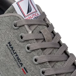 New Sneakers casual grigie in tessuto da Uomo con logo Uomo Sneakers Uomo