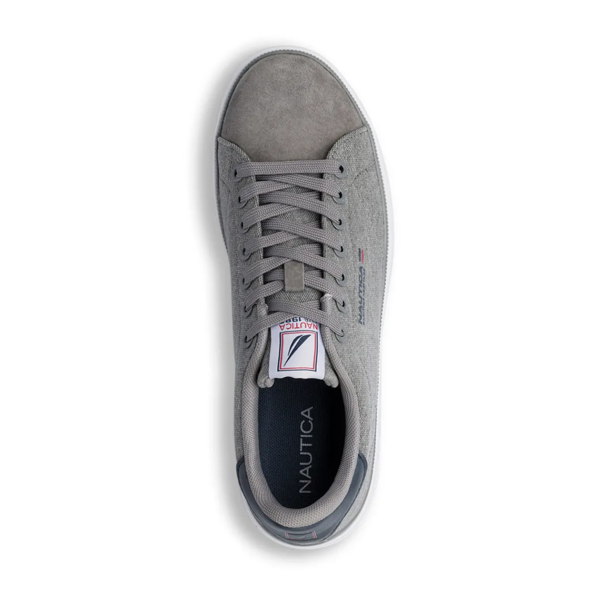 New Sneakers casual grigie in tessuto da Uomo con logo Uomo Sneakers Uomo
