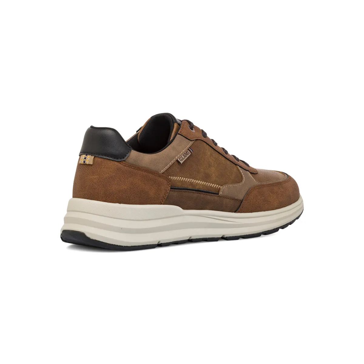 New Sneakers casual marroni da Uomo con logo Uomo Look Marrone Uomo 👞|Sneakers Uomo