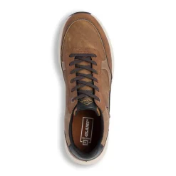 New Sneakers casual marroni da Uomo con logo Uomo Look Marrone Uomo 👞|Sneakers Uomo