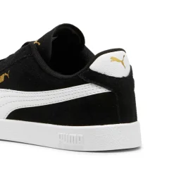 Clearance Sneakers casual nere da ragazzo e ragazza in pelle effetto scamosciato Club II Donna/Bambino Scarpe Ragazzo|Scarpe Ragazza