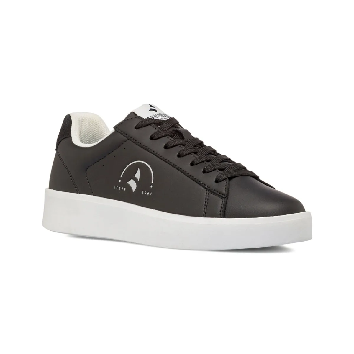 Discount Sneakers casual nere da Uomo con logo Uomo Sneakers Uomo