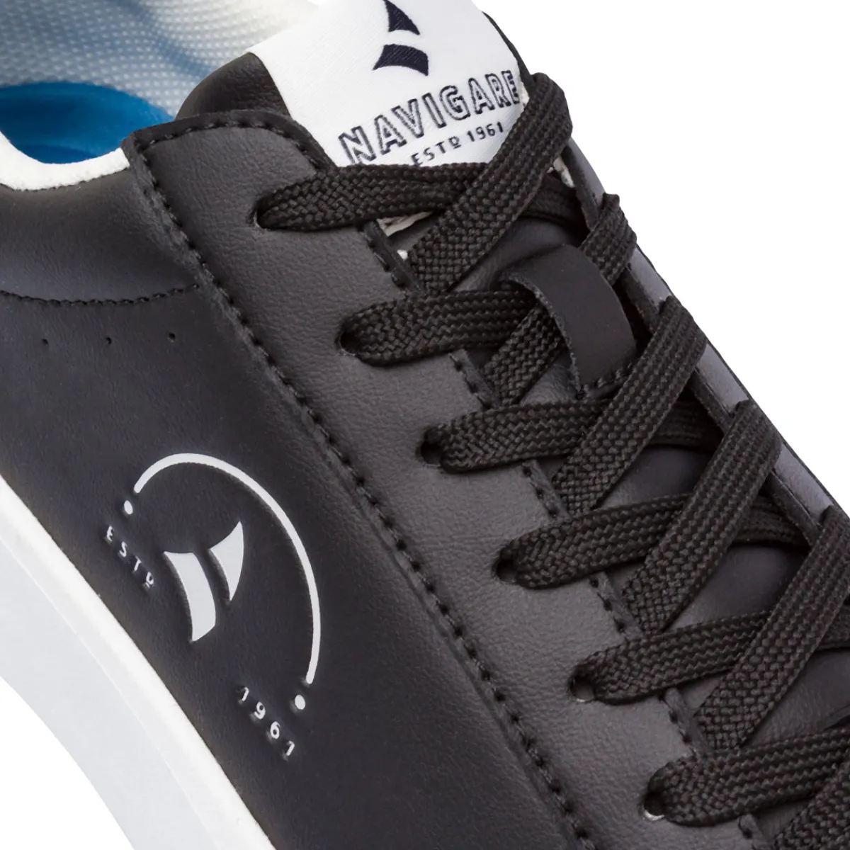 Discount Sneakers casual nere da Uomo con logo Uomo Sneakers Uomo