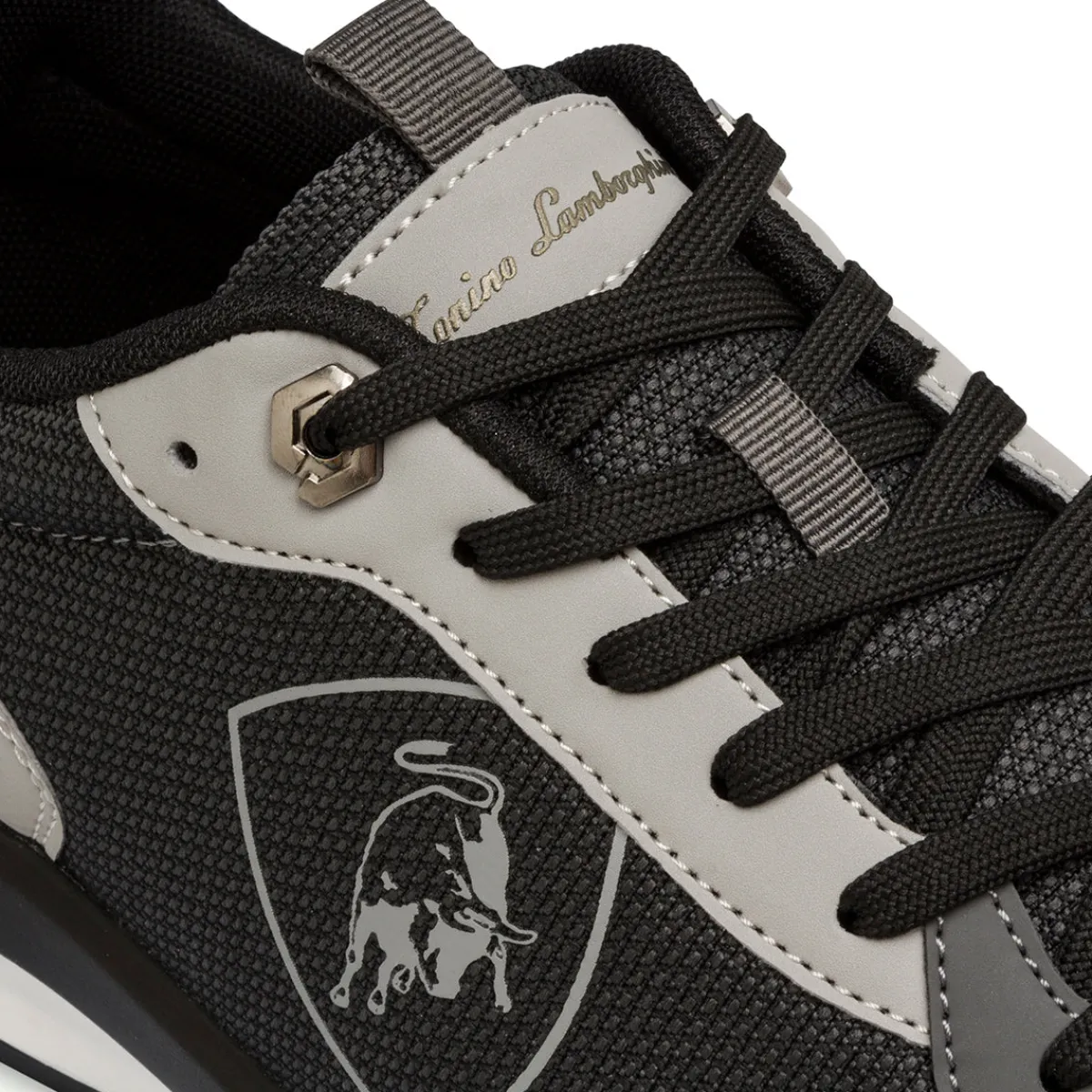 Sale Sneakers casual nere e grigio scuro da Uomo con logo Uomo Sneakers Retro Running|Sneakers Sport Uomo