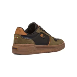 Discount Sneakers casual nere e verde militare da uomo Uomo Sneakers Uomo