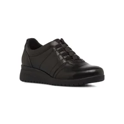 New Sneakers comfort nere da Donna con lacci Donna Scarpe Comfort|Mocassini Donna