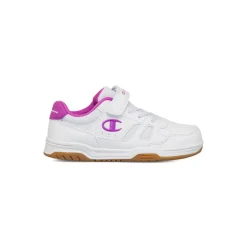 Discount Sneakers da bambina bianche con dettagli viola PS Low Bambino Sneakers Sportive Bambina|Scarpe Con Strappo Bambina