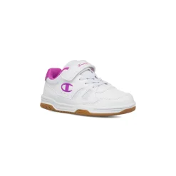 Discount Sneakers da bambina bianche con dettagli viola PS Low Bambino Sneakers Sportive Bambina|Scarpe Con Strappo Bambina