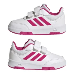Sale Sneakers da bambina bianche e fucsia con logo Tensaur Sport 2.0 CF I Bambino Scarpe Sportive Da Bambino|Sneakers Sportive Bambina