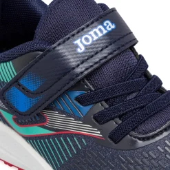 Online Sneakers da bambina blu con glitter Bambino Sneakers Sportive Bambina|Scarpe Con Strappo Bambina