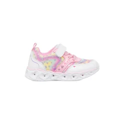 Outlet Sneakers da bambina multicolore con stampe e luci nella suola Bambino Sneakers Bambina|Scarpe Con Strappo Bambina