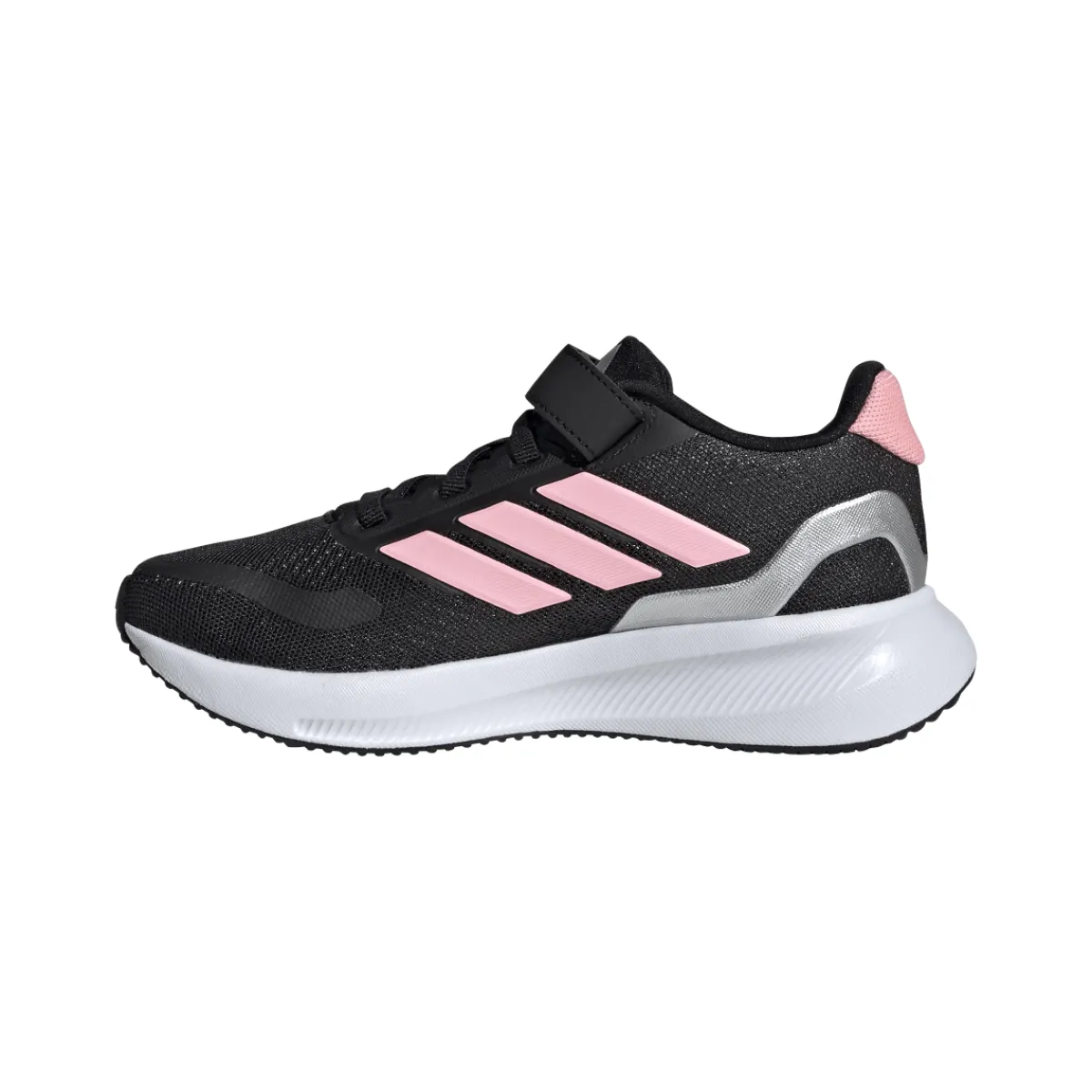 Outlet Sneakers da bambina nere con strappo in velcro Runfalcon 5 Bambino Scarpe Sportive Da Bambino|Scarpe Per Camminare